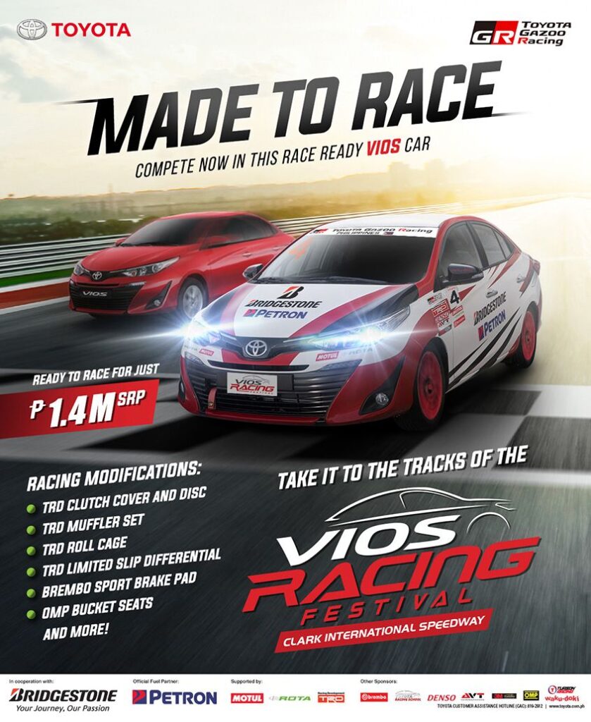 2019 Toyota Vios OMR Retail KV2 Poster