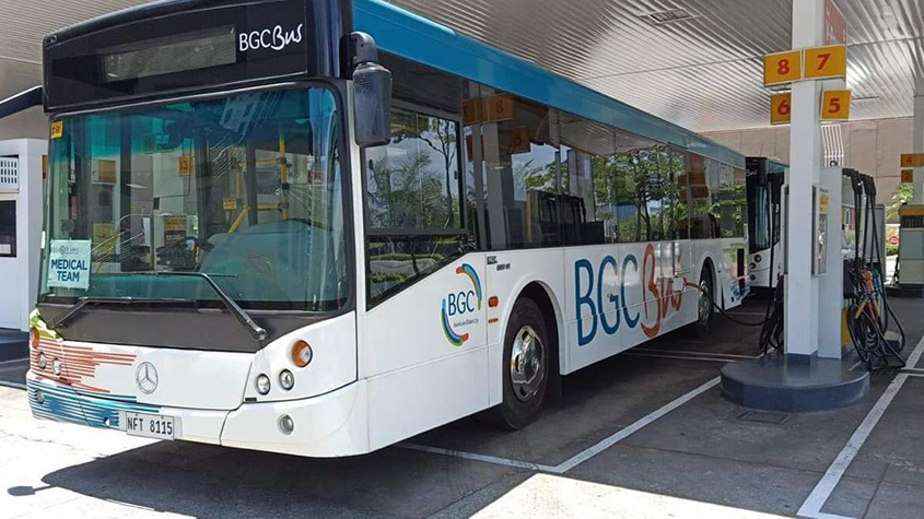 2020 Shell BGC Bus