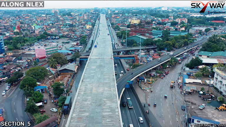 2020 Skyway3 along NLEX