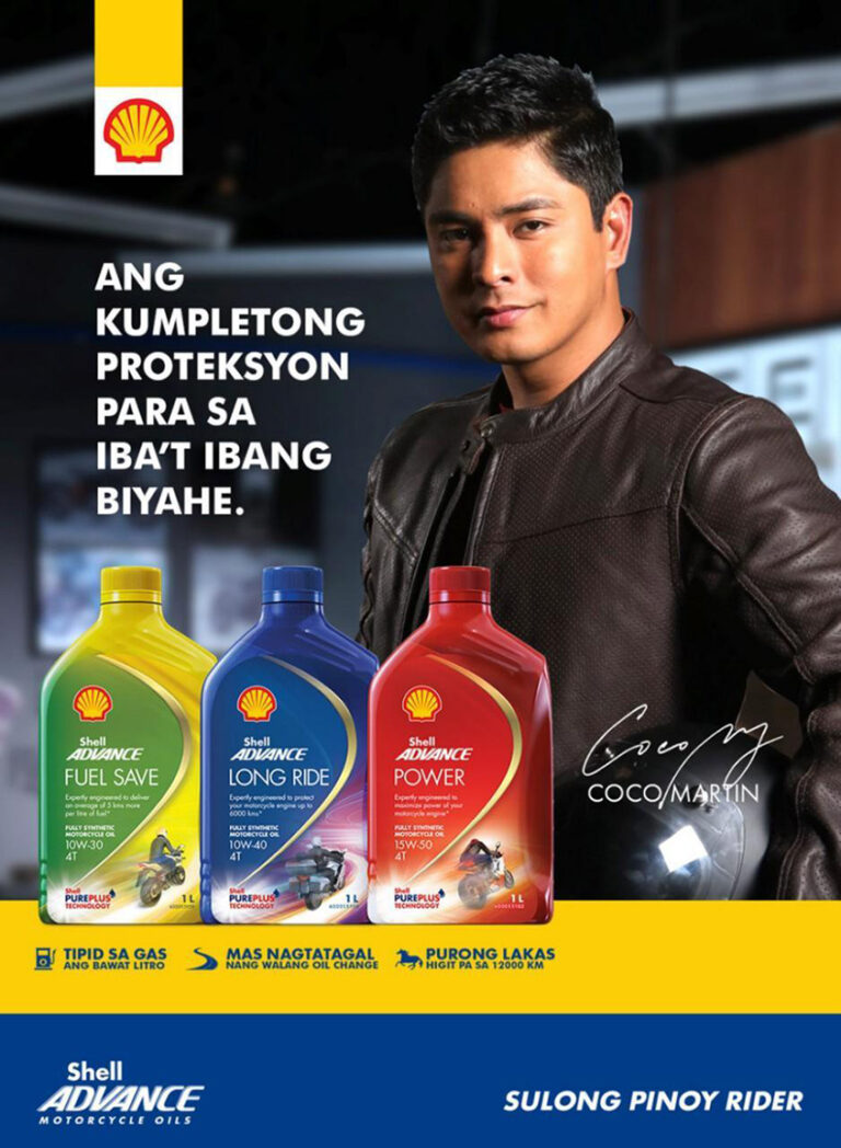 Beyond Big Bikes: How Coco Martin Keeps His Motorcycle Collection In Tip-Top Shape 2021 Shell Advance Poster