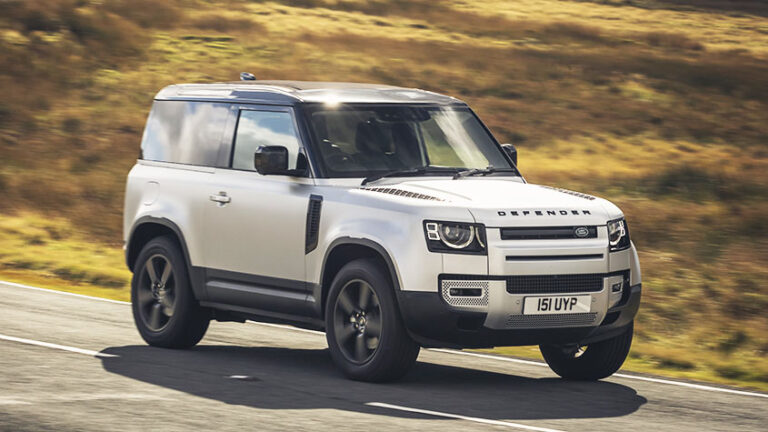 2021 LandRover Defender90 Silver