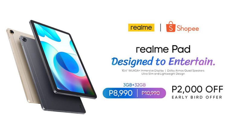 LAUNCHED: realme Pad, Robot Vacuum, other TechLife Products realme pad launch promotion ignition ph