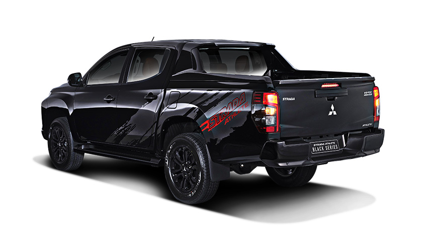 mitsubishi strada athlete black 4wd 3