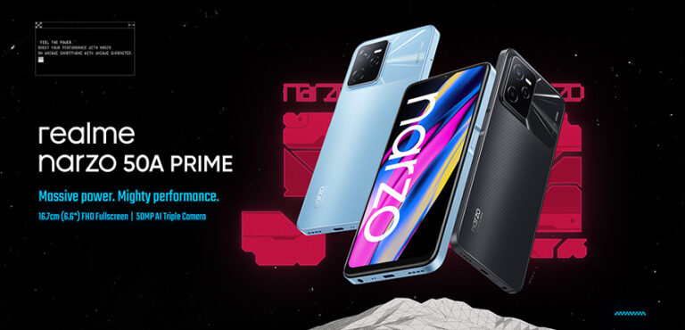 realme narzo 50A Prime and GT 2 Pro Launching Exclusively on Shopee Tonight Shopee realme narzo50A prime
