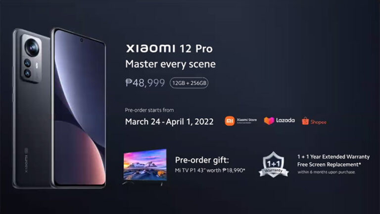 Xiaomi 12 Pro price