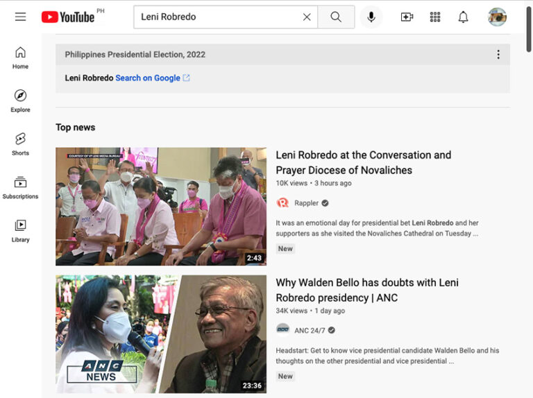 YouTube Elections 1