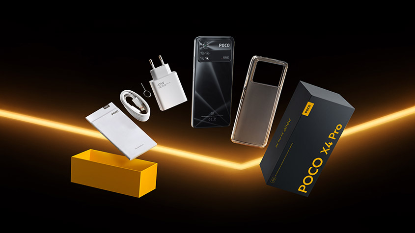 poco x4 pro 5g unbox shot