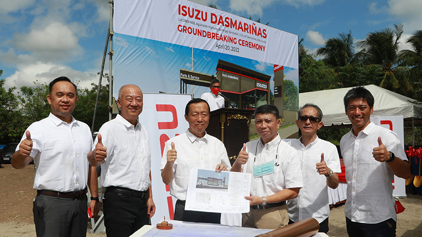 Isuzu Dasmarinas ground breaking 3