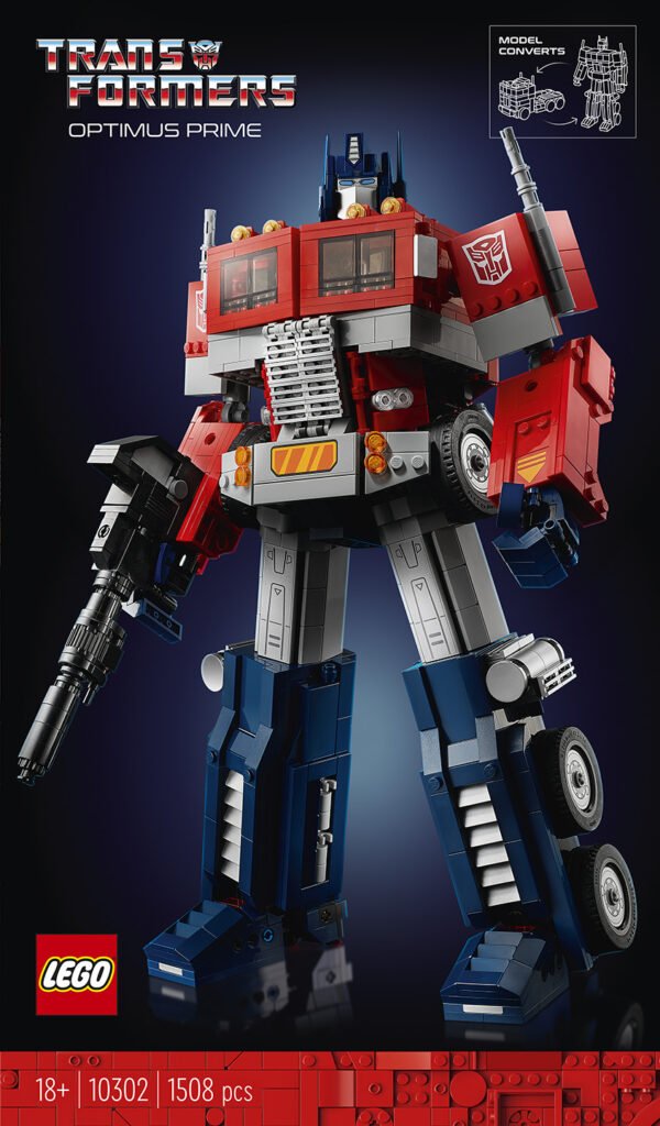 LEGO Transformers Optimus Prime box