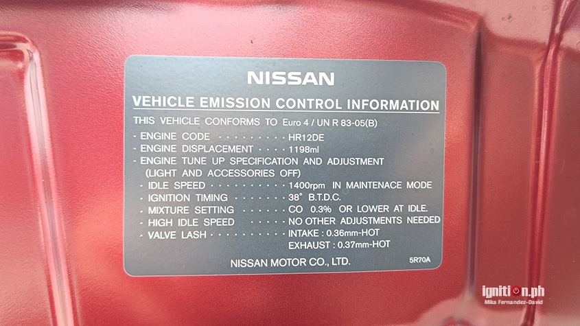 Nissan Kicks ePOWER plate Mika