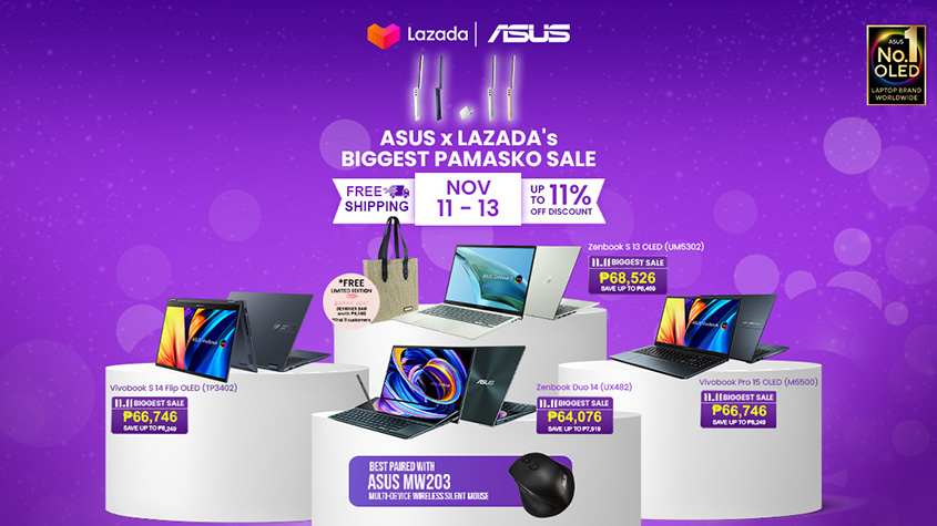 Asus 11.11 Consumer Lazada