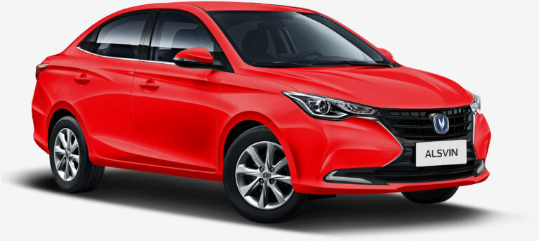 Changan Alasvin sedan red
