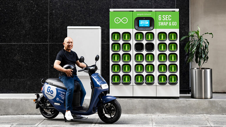 Gogoro Smartscooters and Battery-Swapping Technology Now in the Philippines Globe Gogoro Launch Ernest Cu