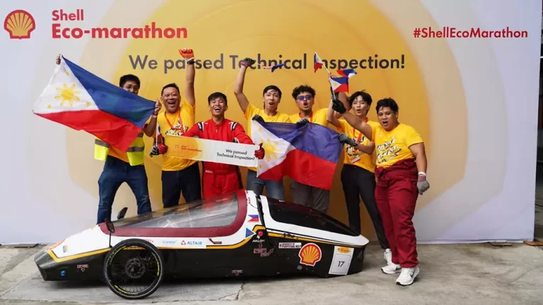UPHSD’s ALTAS Valor officially passed the technical inspection of the 2023 Shell Eco-marathon Asia-Pacific and the Middle East held in Lombok, Indonesia | Photo by Shell Press